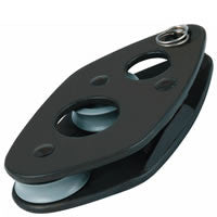 Allen 25mm Anodised Alloy Plain Bearing Fiddle Block With V Jammer